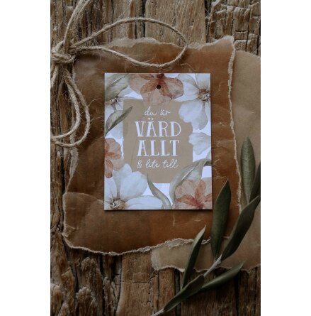 Majas G�vokort Du �r v�rd allt & lite till