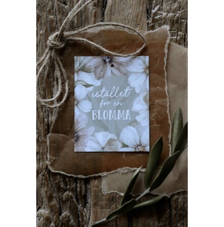 Majas G�vokort Ist�llet f�r en blomma