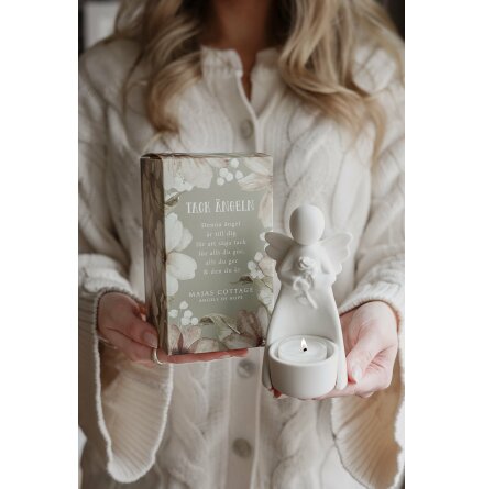 Majas Tack �ngel f�r v�rmeljus inkl G�vobox