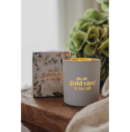 Majas lykta Du �r guld v�rd & lite till
