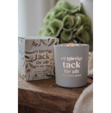 Majas lykta Ett hj�rtligt tack f�r allt, litet som stort
