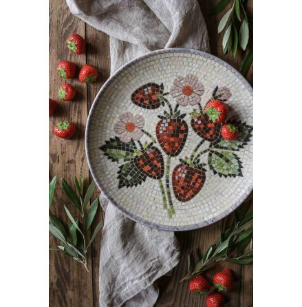 Majas Fat Strawberry Mosaic Stort