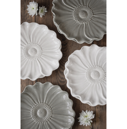 Majas Blomstra Stort Fat Vitt