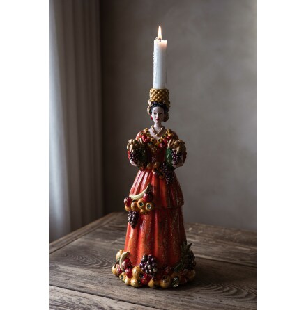 Ljusstake Frida Frukt R�d