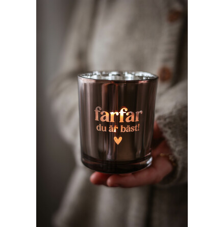 Majas lykta �lskade farfar, du �r b�st! m. g�vobox