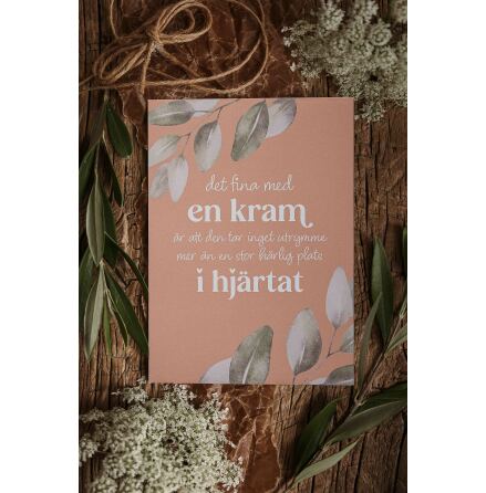 Majas Vykort En Kram