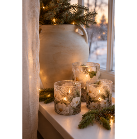 Rea | Majas Winter Blossom lyktor 2/set